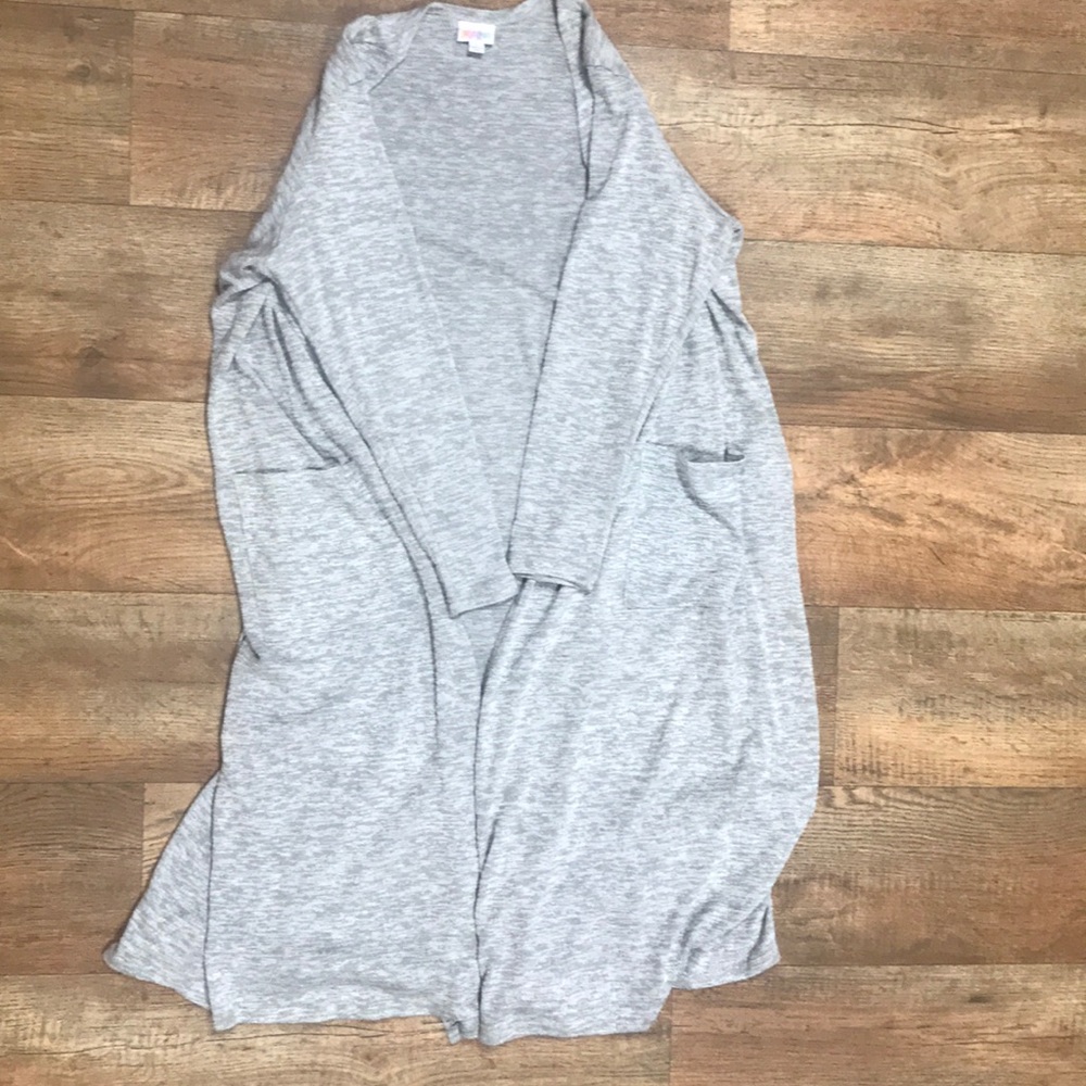 SOLID GRAY LuLaRoe Sarah